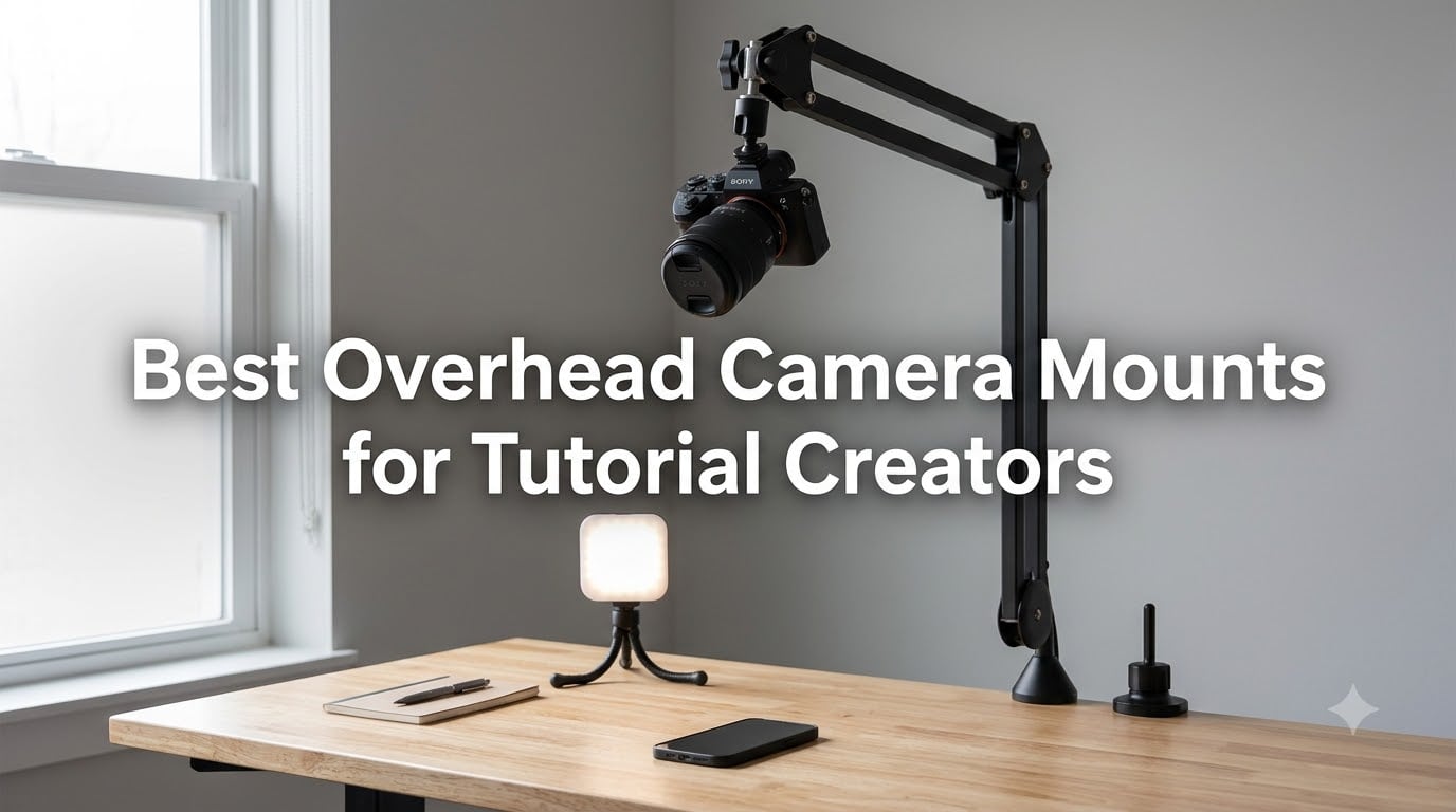 Best Overhead Camera Mounts for Tutorial Creators