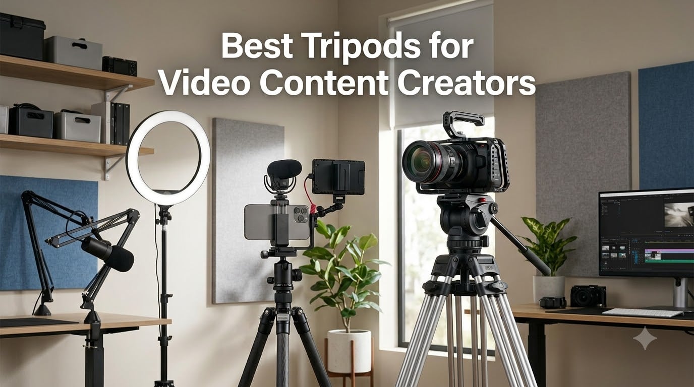 Best Tripods for Video Content Creators