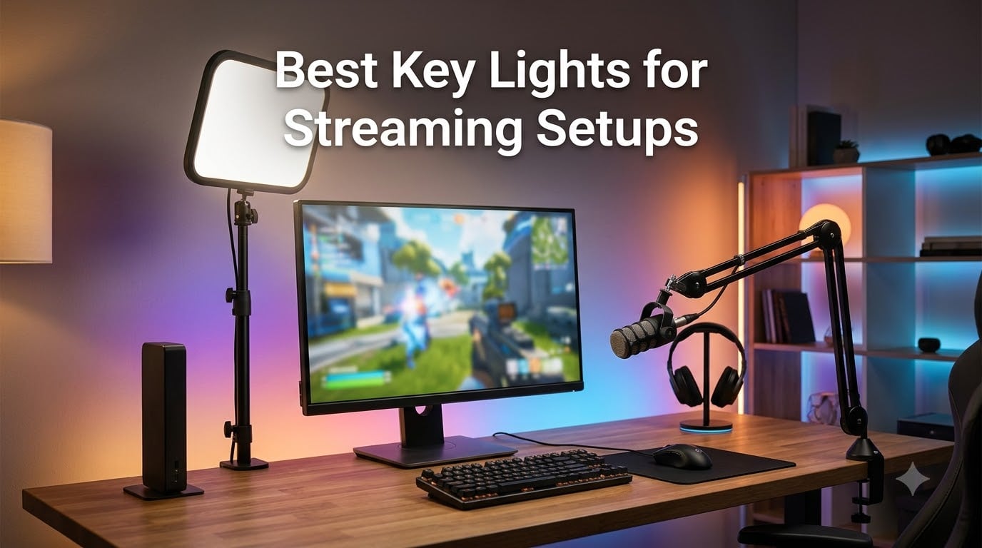 Best Key Lights for Streaming Setups