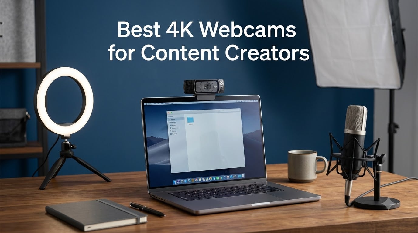 Best 4K Webcams for Content Creators