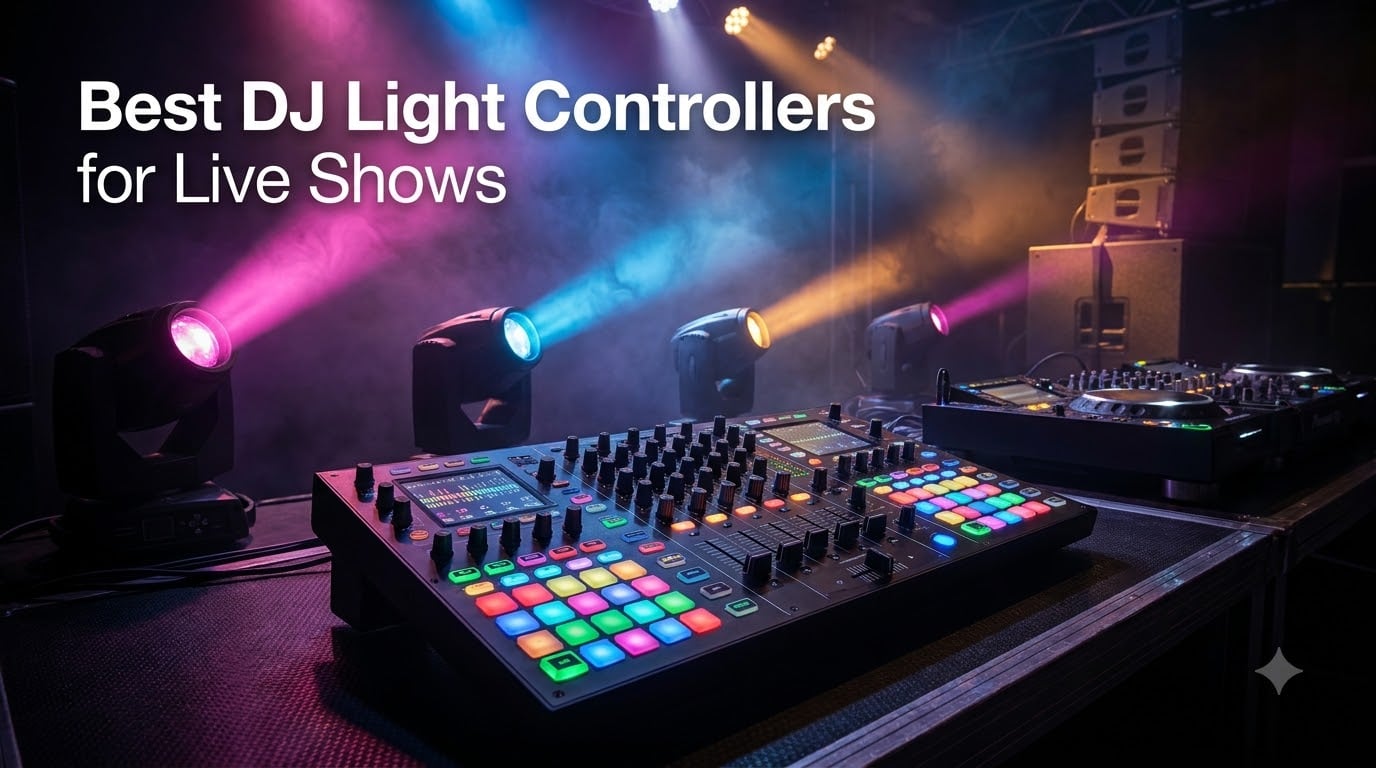 Best DJ Light Controllers for Live Shows