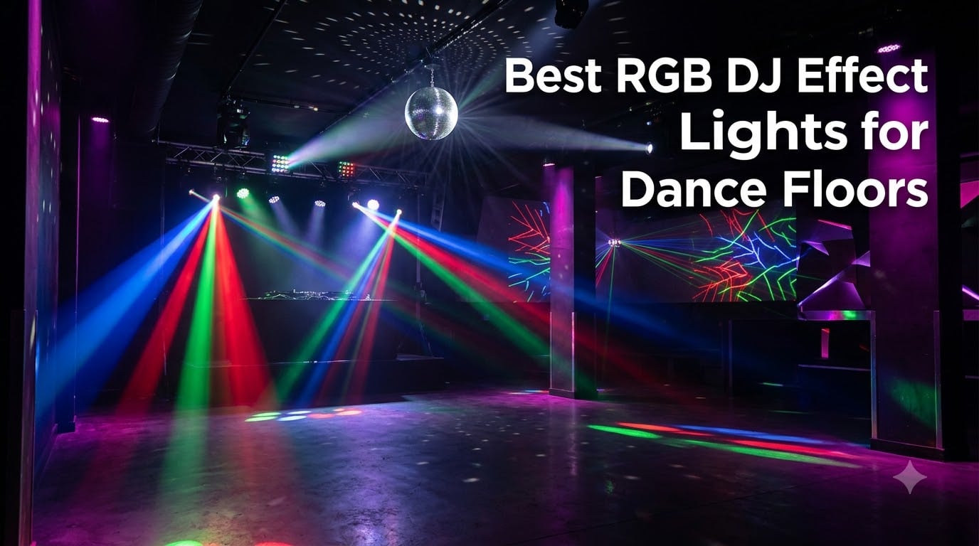 Best RGB DJ Effect Lights for Dance Floors