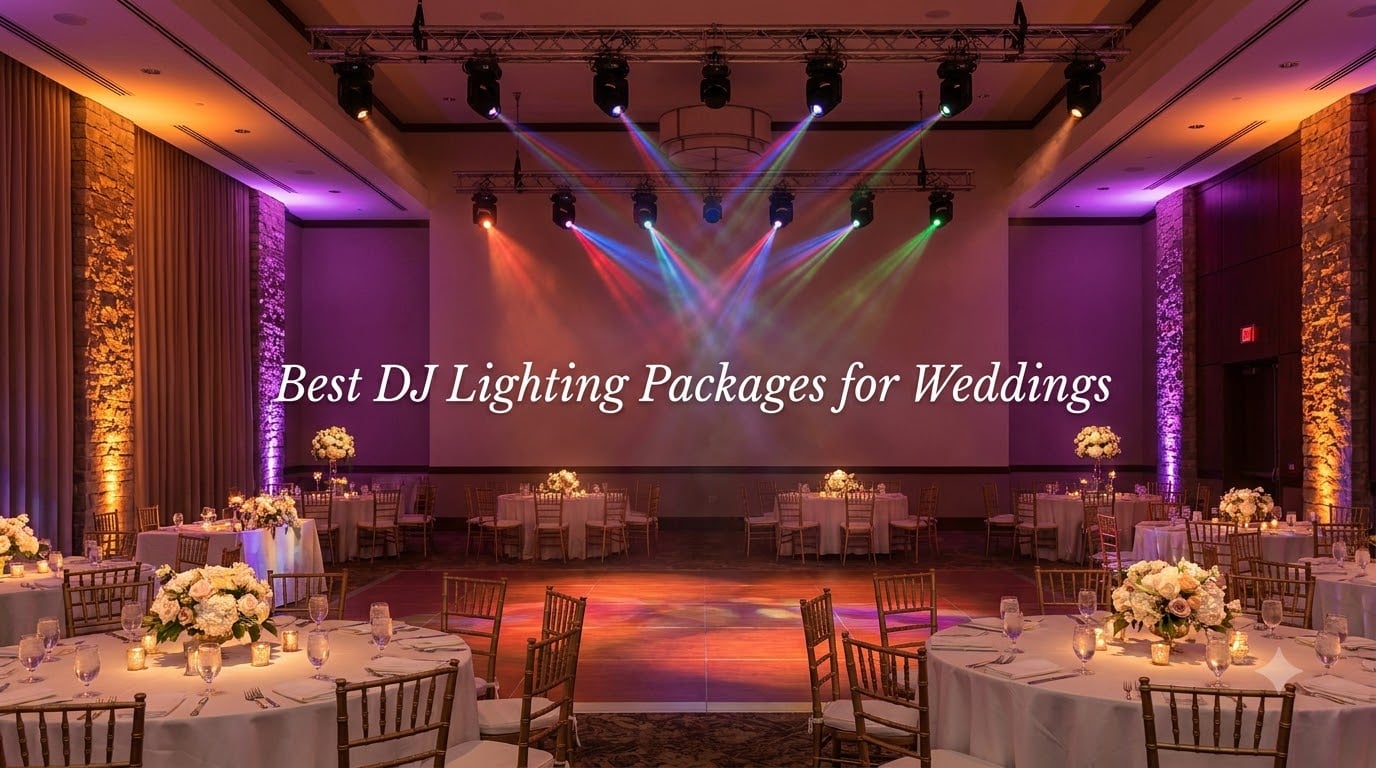Best DJ Lighting Packages for Weddings