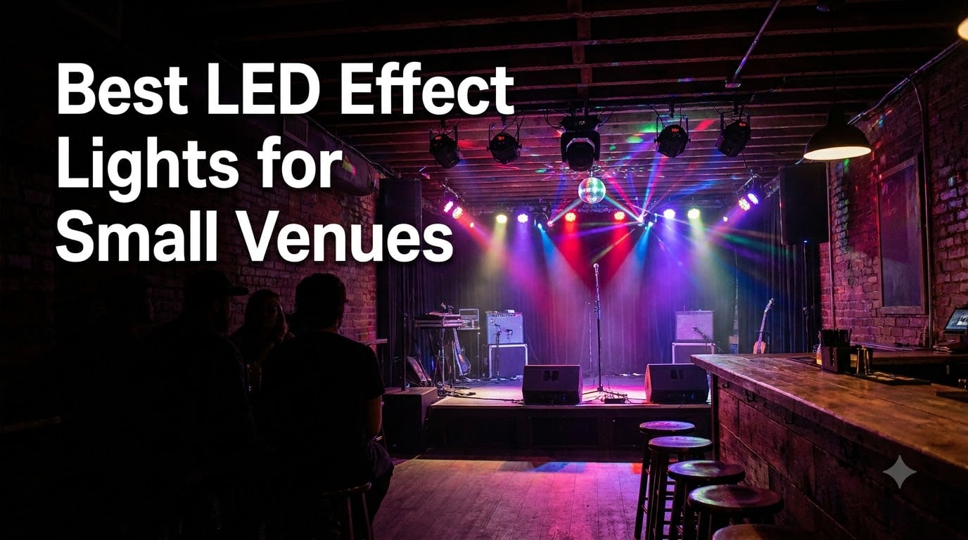 Best LED Effect Lights for Small Venues
