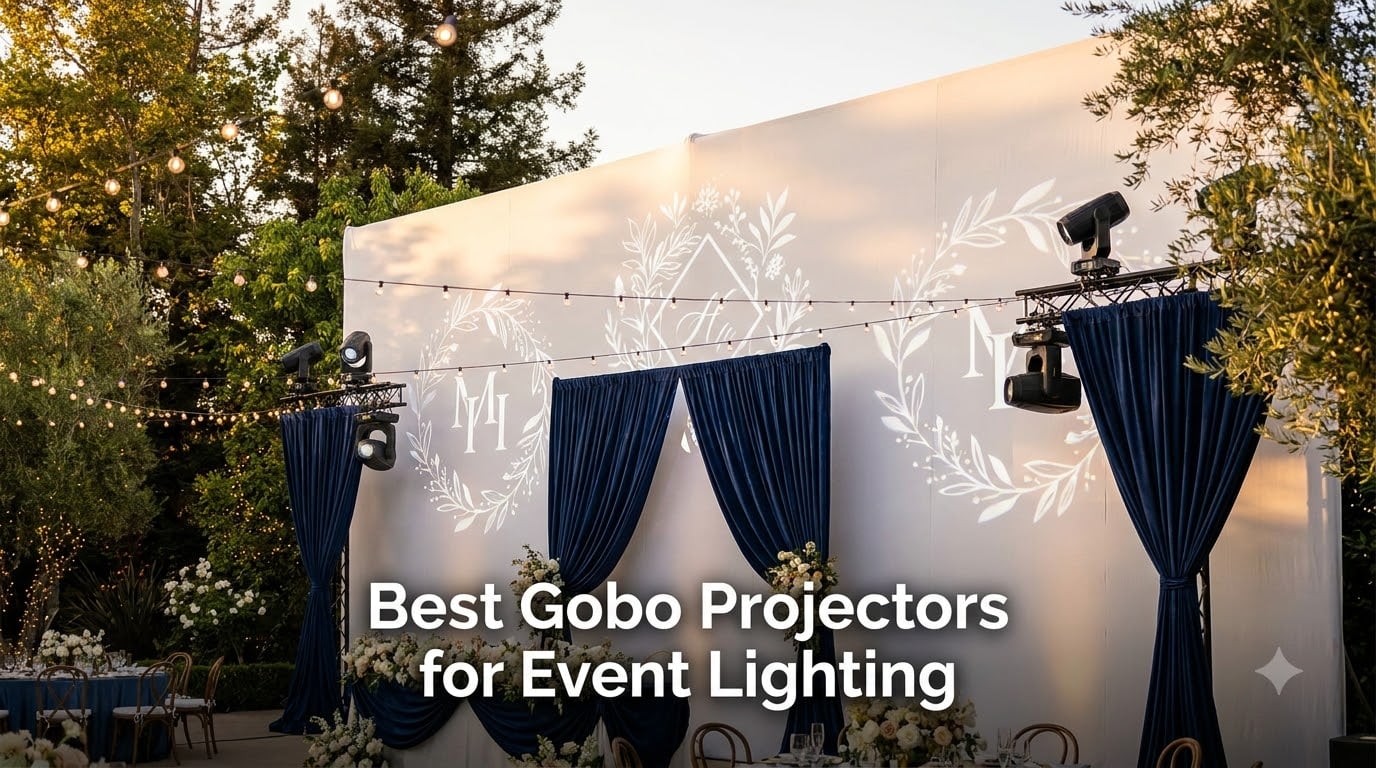 Best Gobo Projectors for Event Lighting