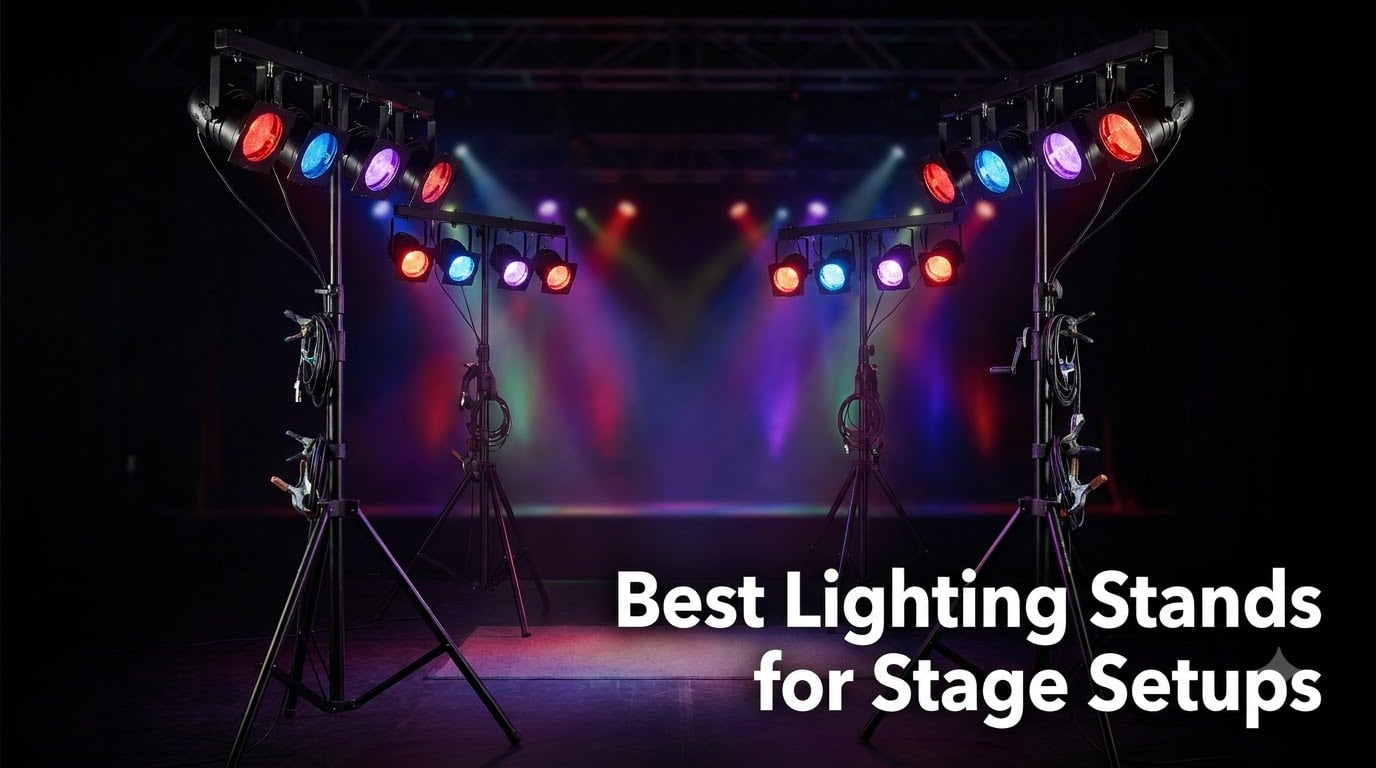 Best Lighting Stands for Stage Setups