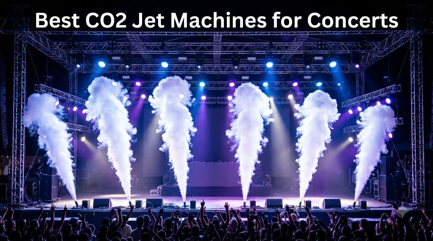Best CO2 Jet Machines for Concerts