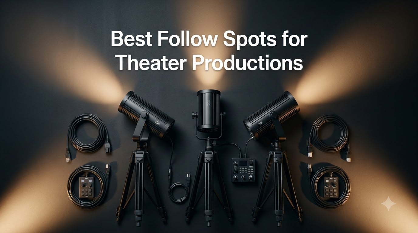 Best Follow Spots for Theater Productions