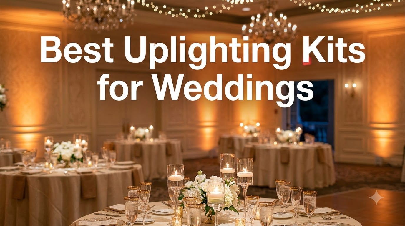 Best Uplighting Kits for Weddings