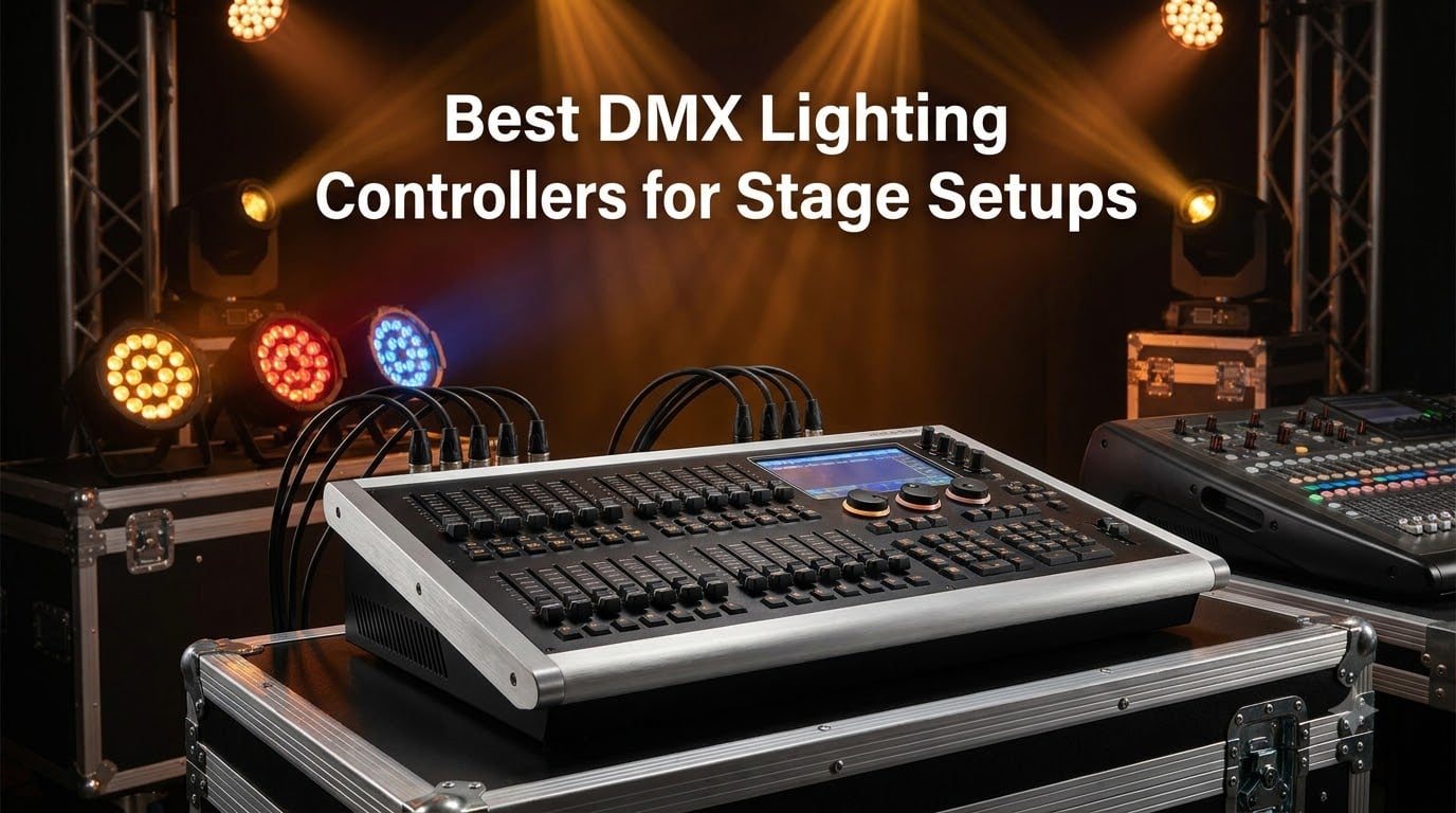 Best DMX Lighting Controllers for Stage Setups