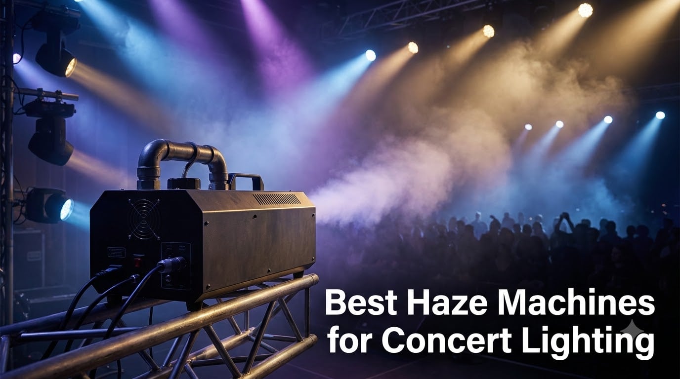 Best Haze Machines for Concert Lighting