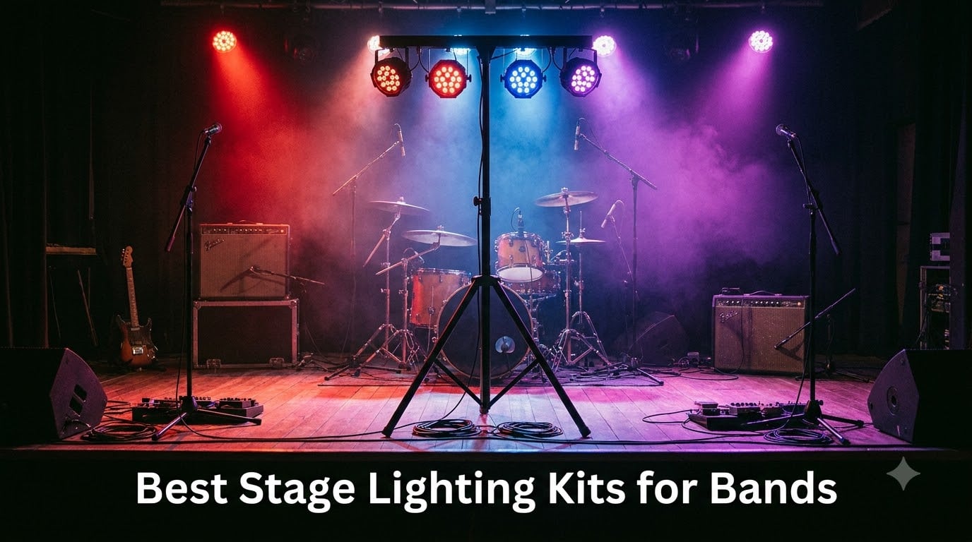 Best Stage Lighting Kits for Bands