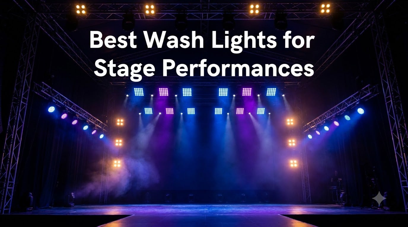 Best Wash Lights for Stage Performances