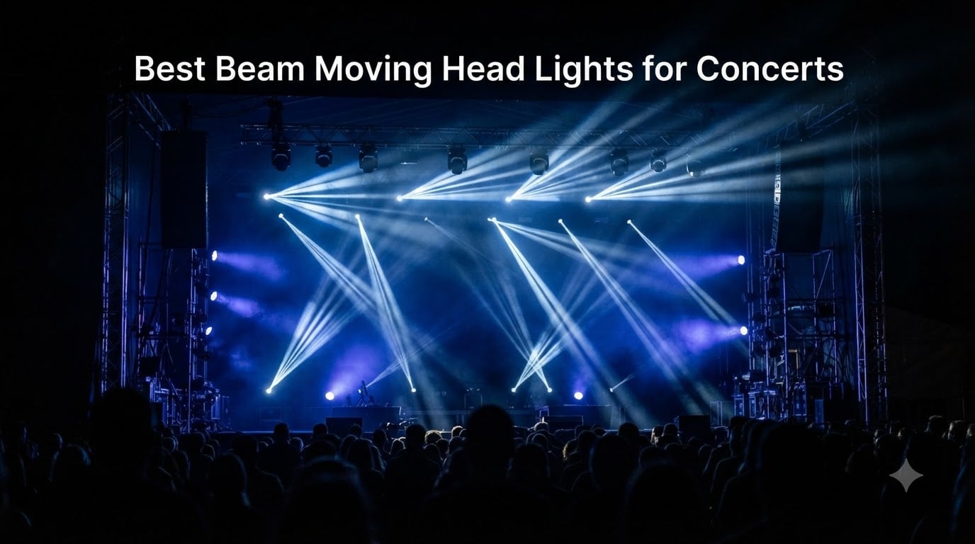 Best Beam Moving Head Lights for Concerts
