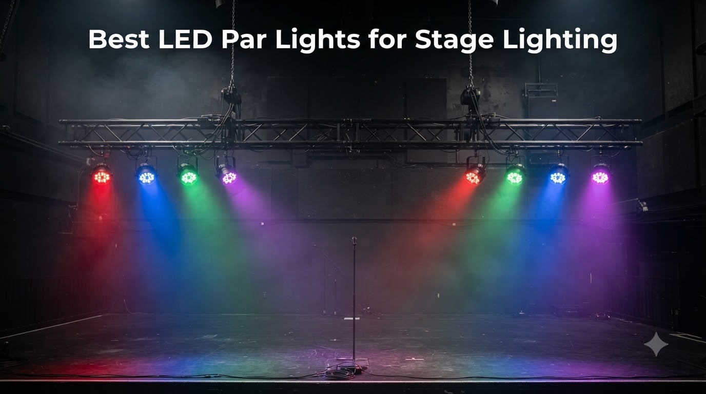 Best LED Par Lights for Stage Lighting