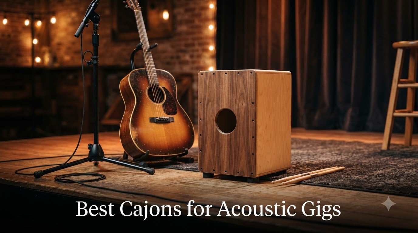 Best Cajons for Acoustic Gigs