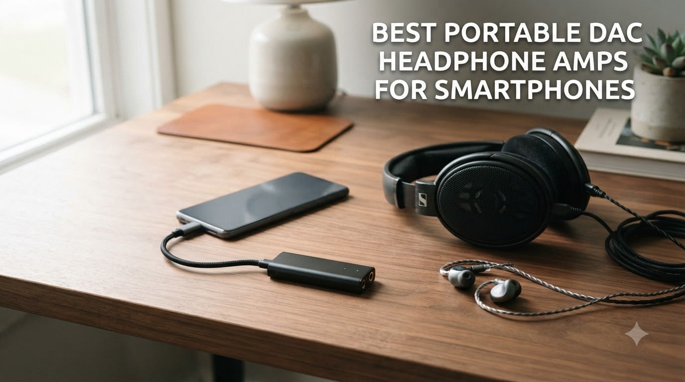 Best Portable DAC Headphone Amps for Smartphones