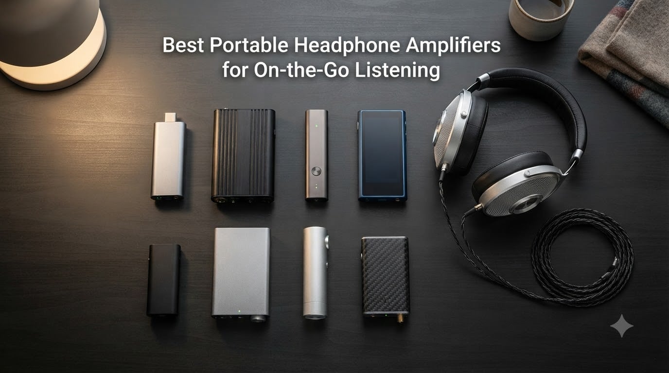 Best Portable Headphone Amplifiers for On-the-Go Listening