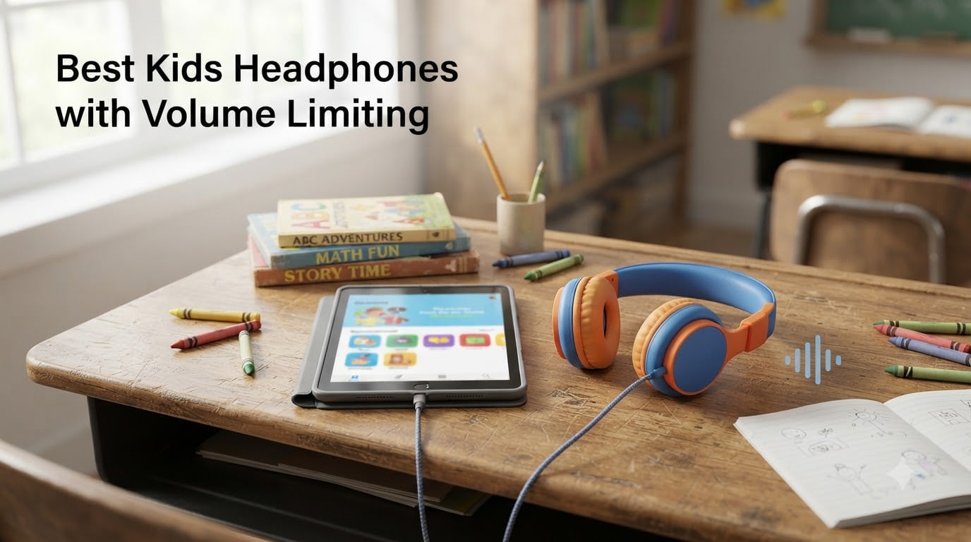 Best Kids Headphones with Volume Limiting