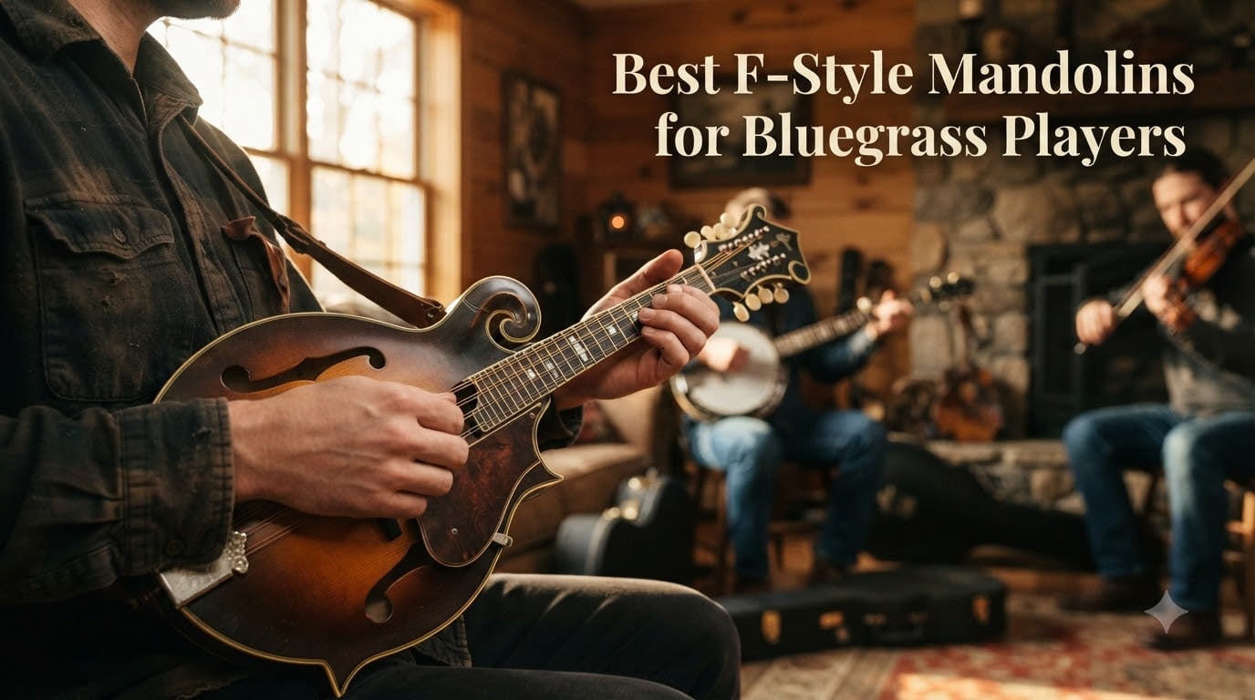 Best F-Style Mandolins for Bluegrass Players