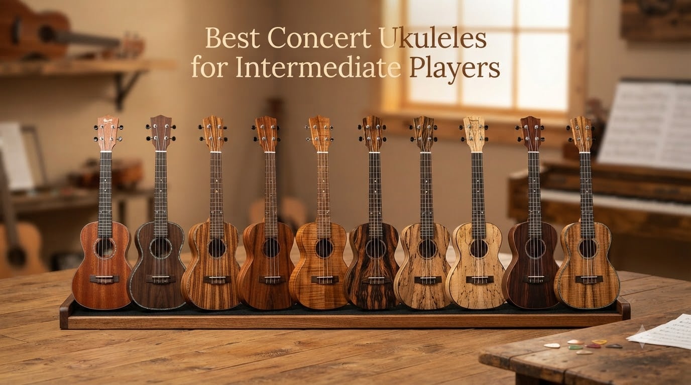 Best Concert Ukuleles for Intermediate Players