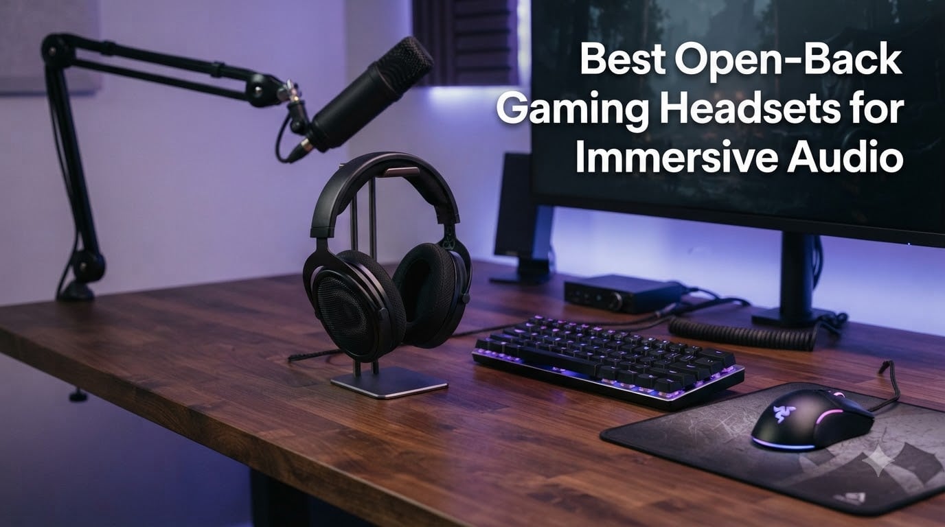 Best Open-Back Gaming Headsets for Immersive Audio