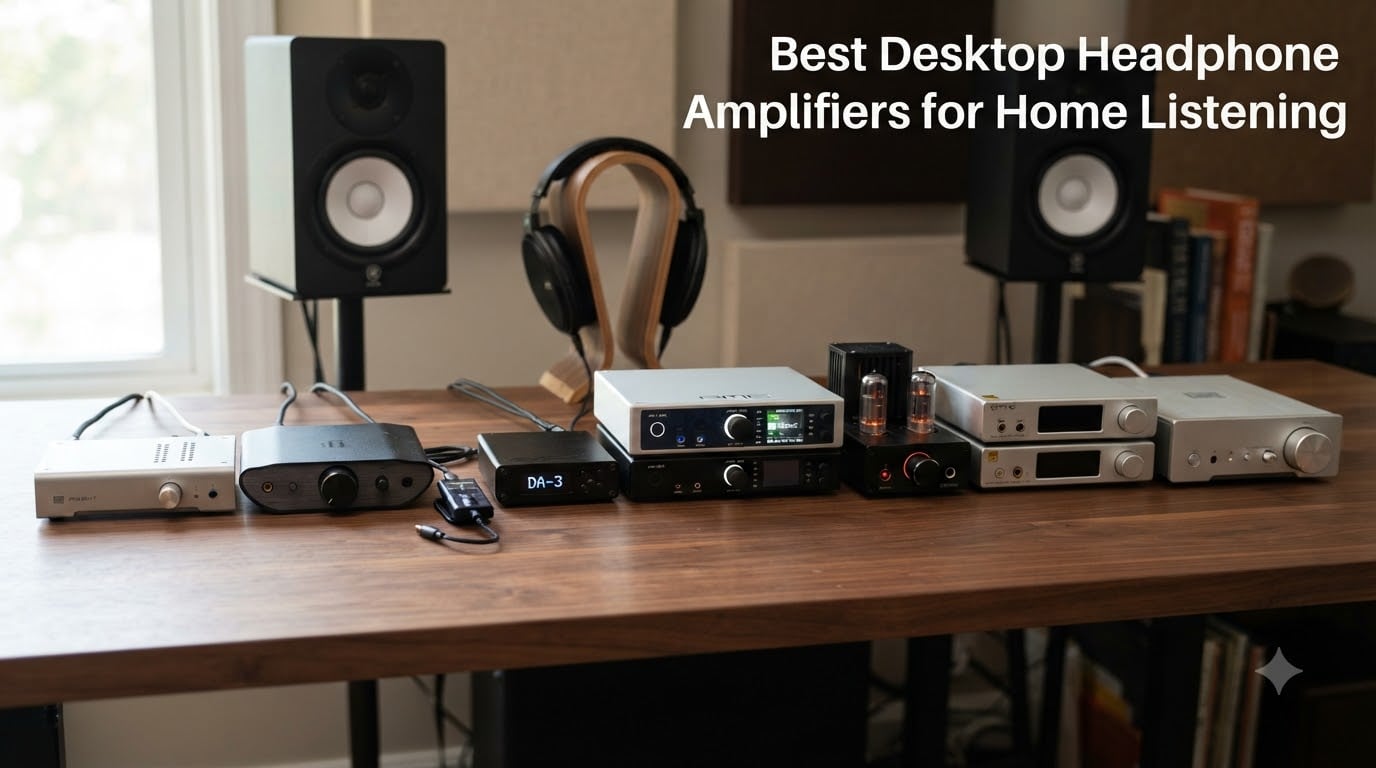 Best Desktop Headphone Amplifiers for Home Listening