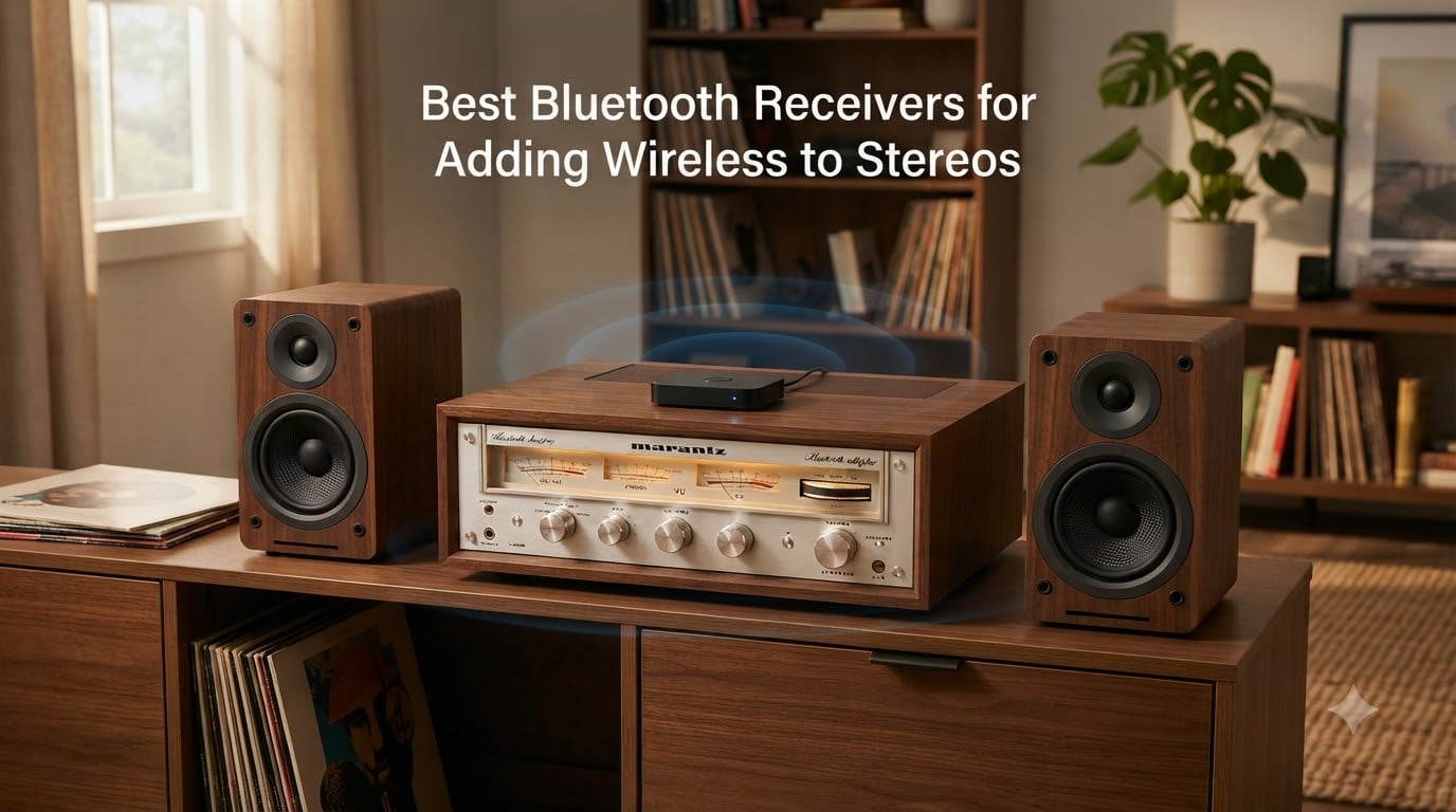 Best Bluetooth Receivers for Adding Wireless to Stereos