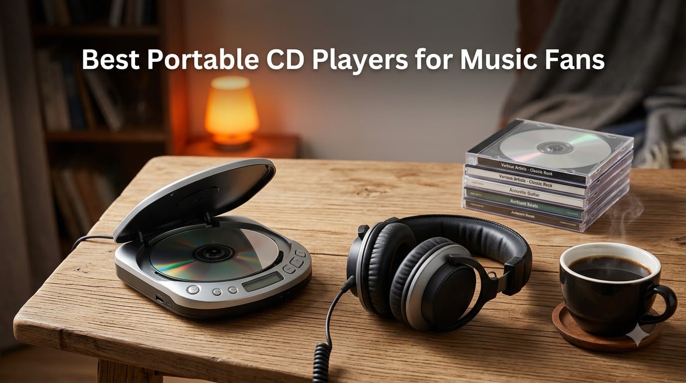 Best Portable CD Players for Music Fans
