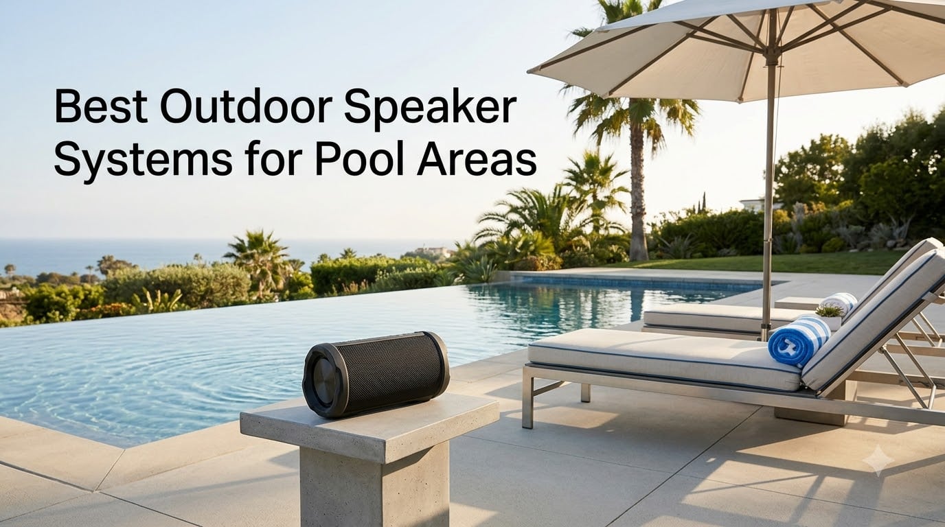 Best Outdoor Speaker Systems for Pool Areas