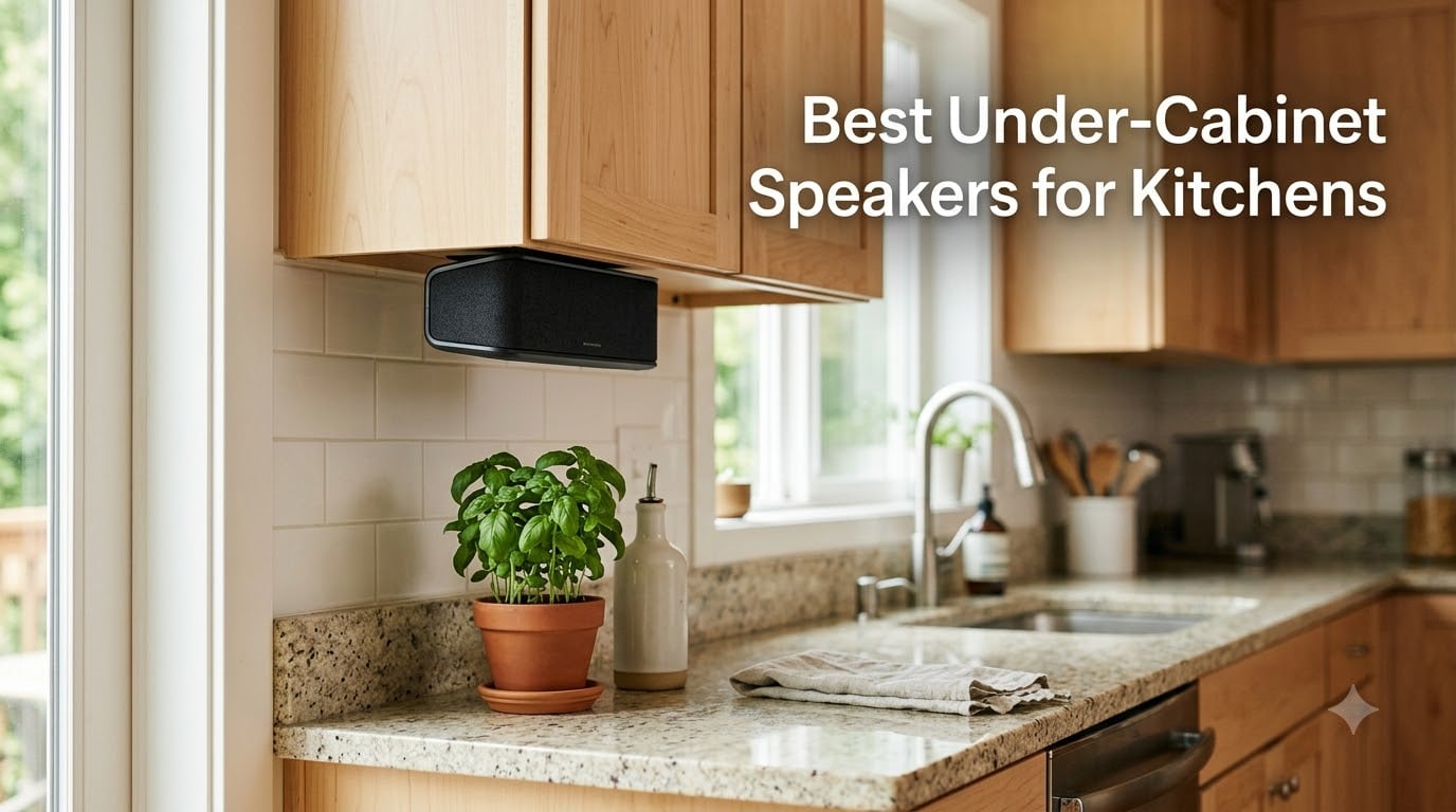 Best Under-Cabinet Speakers for Kitchens