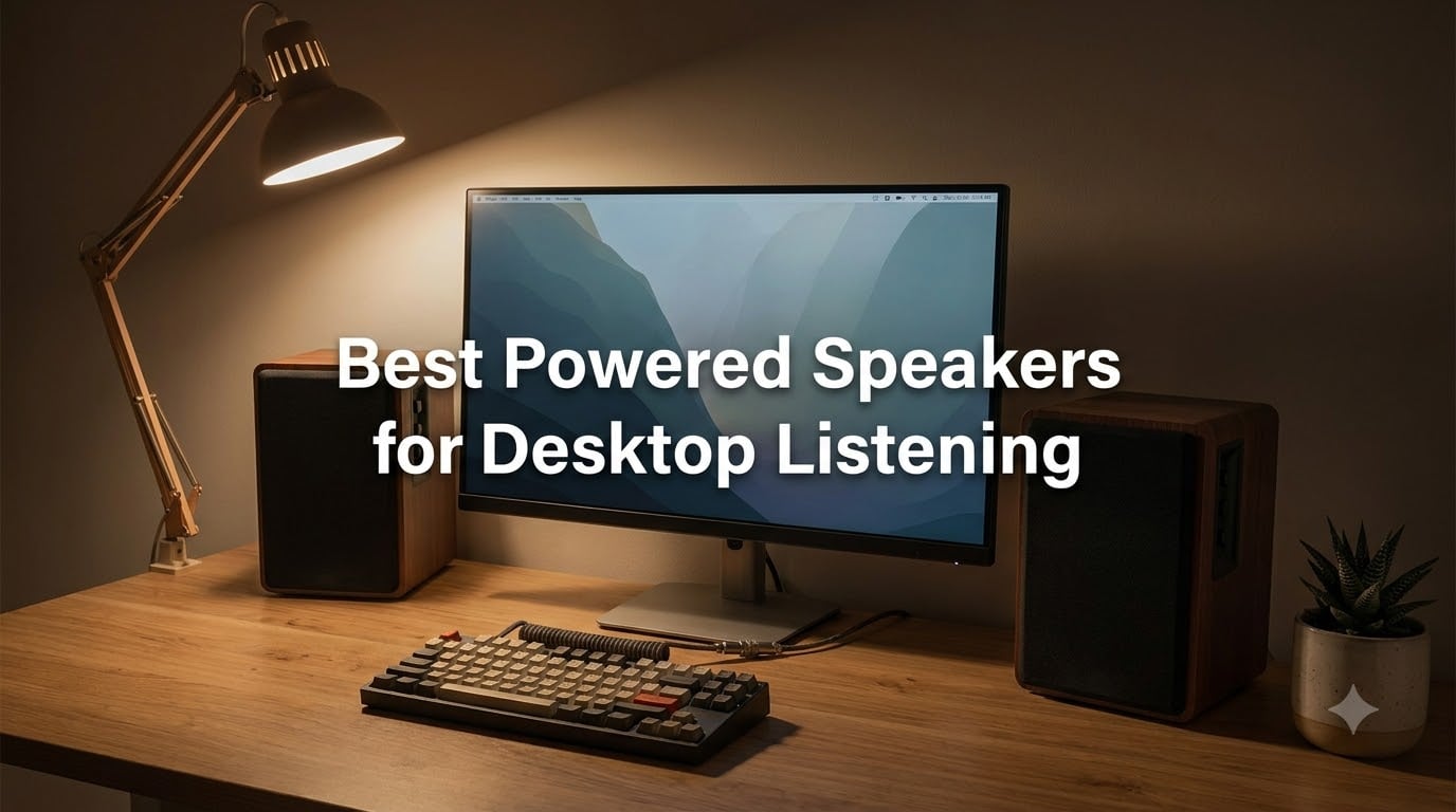 Best Powered Speakers for Desktop Listening