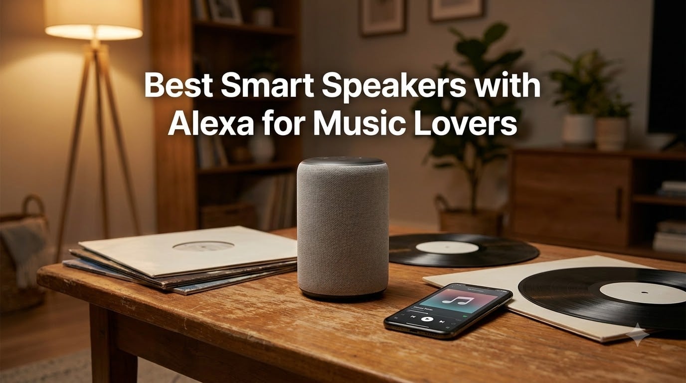 Best Smart Speakers with Alexa for Music Lovers