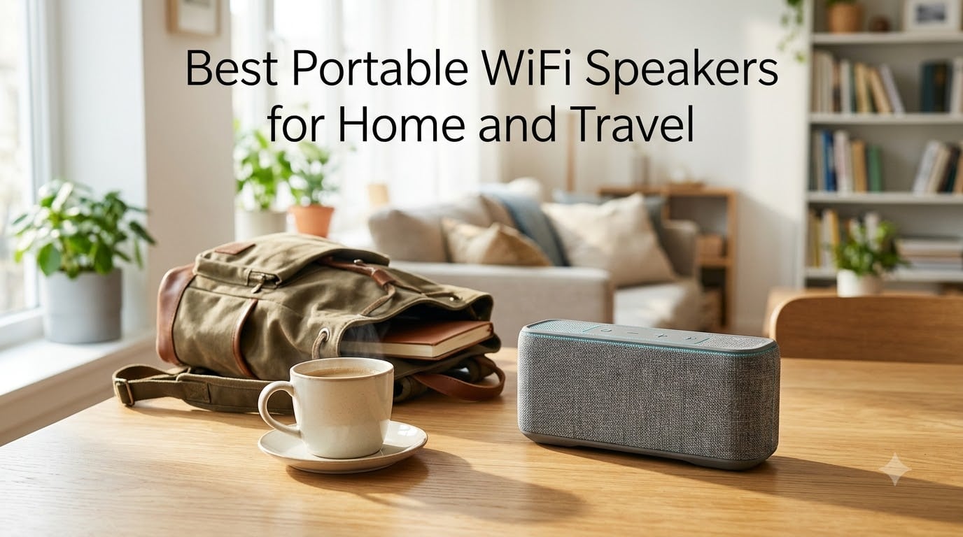 Best Portable WiFi Speakers for Home and Travel