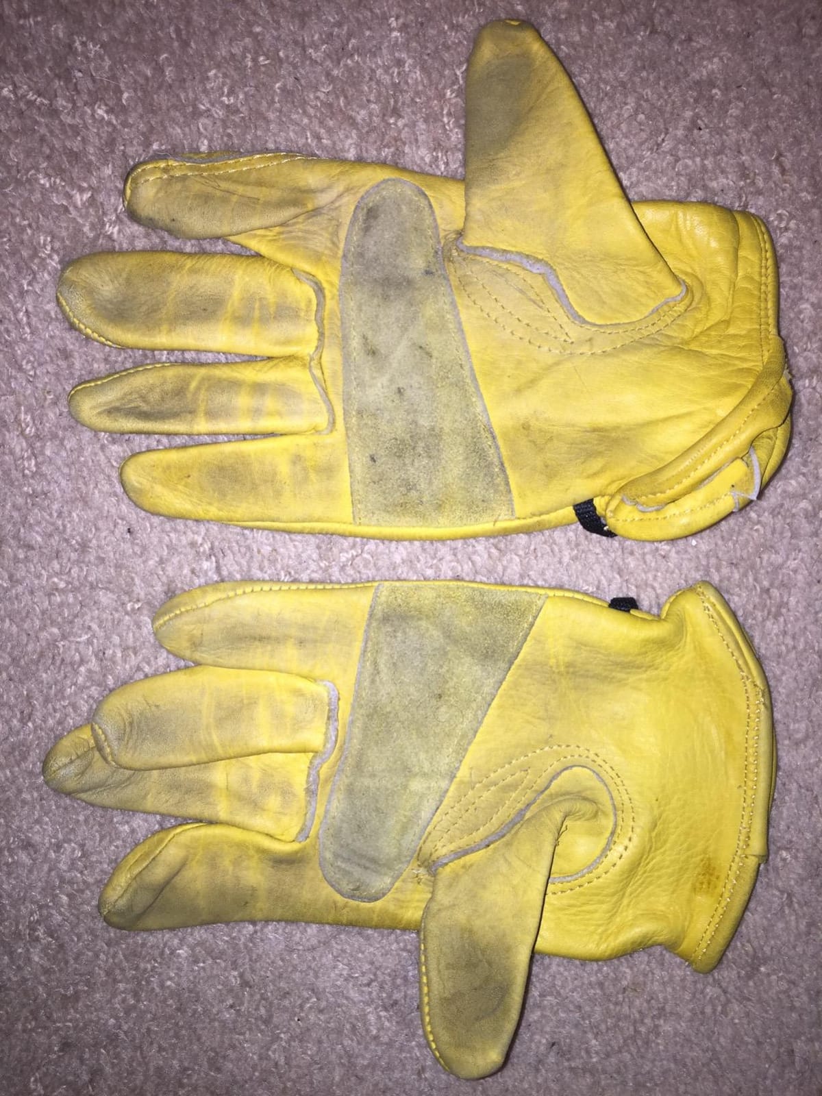 Wells Lamont Work Gloves Men and Women, Cowhide Leather Work Gloves, Adjustable Wrist customer photo 1