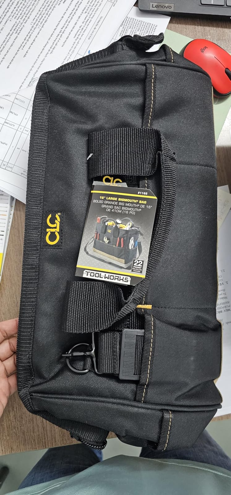 CLC Custom Leathercraft 1165 Large BigMouth Bag, 22 Pocket customer photo 1