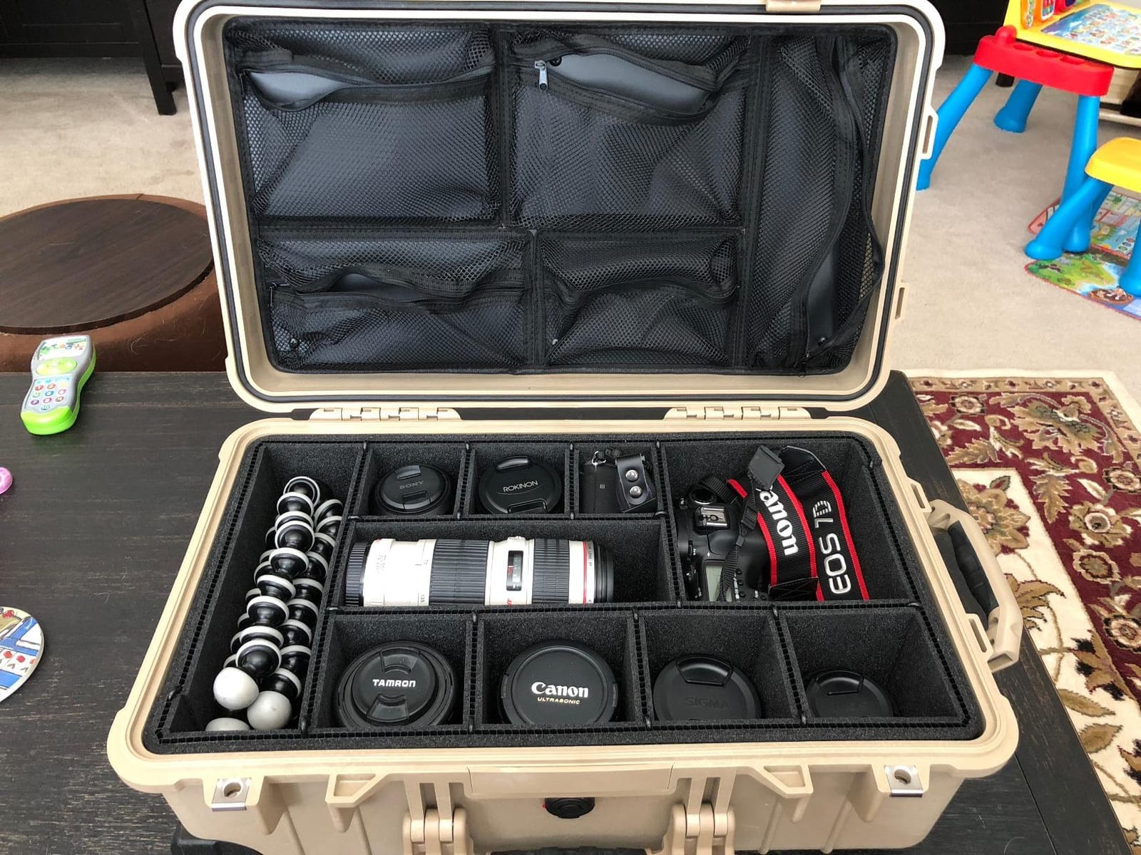 Pelican 1510 Case With Foam (Desert Tan) customer photo 1