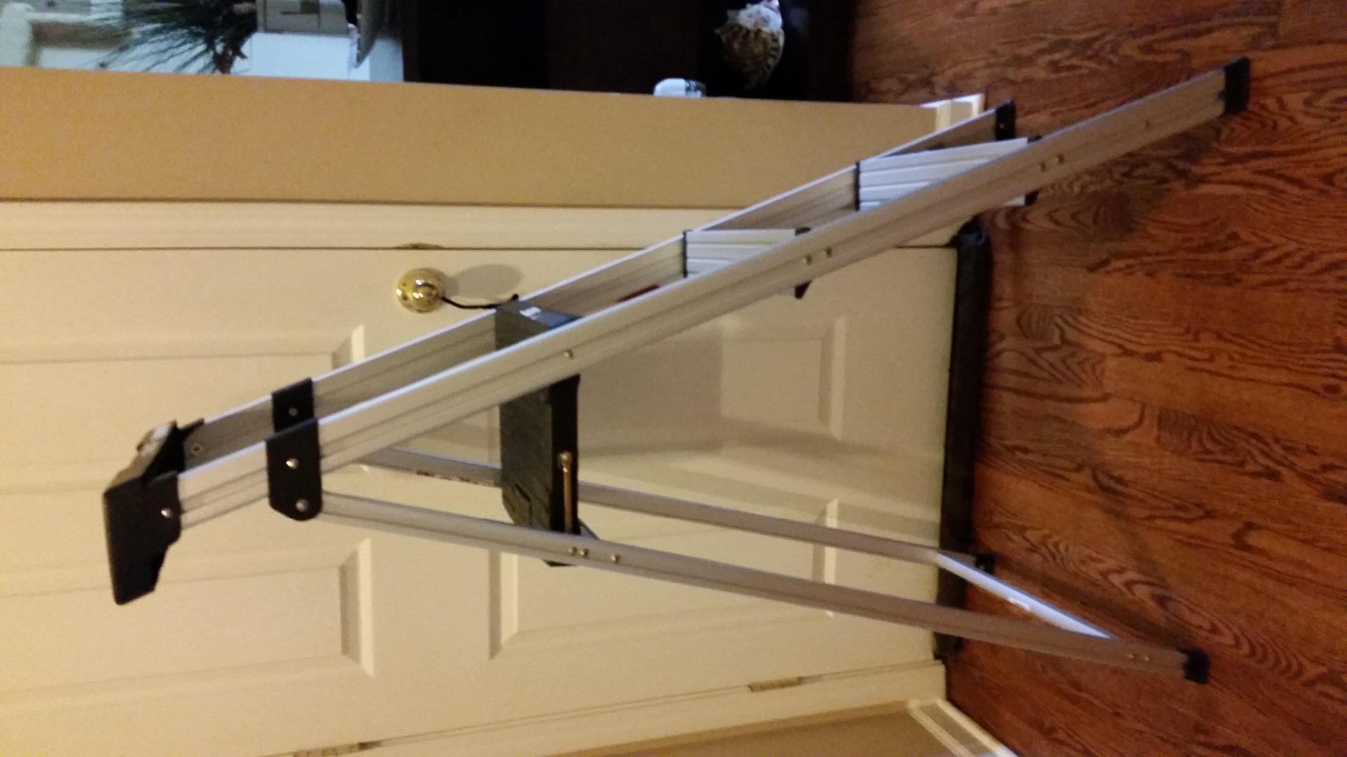 Cosco 3-Step Lightweight Aluminum Folding Step Ladder with Non-Marring Leg Tips, Slip-Resistant Platform, ANSI Rated 225 lbs, Home Furniture and Furnishings customer photo 1