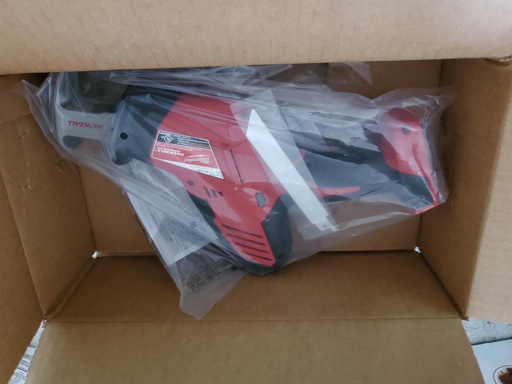 Milwaukee 2625-20 M18 18-Volt Lithium-Ion Cordless Hackzall Reciprocating Saw, Bare Tool customer photo 1