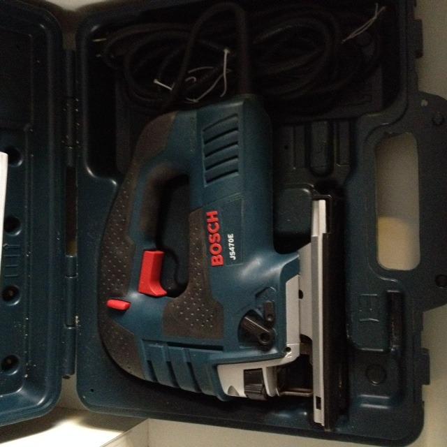 BOSCH Top-Handle Jig Saw, 7.0 Amp, Variable-Speed, Corded (JS470E) customer photo 1