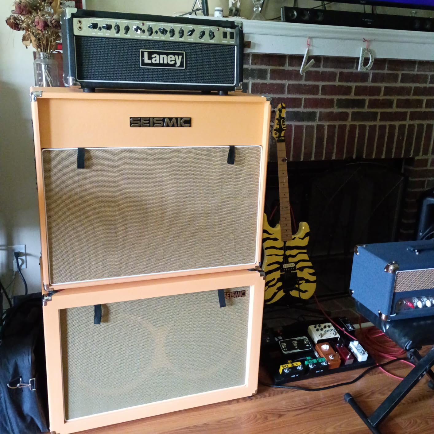 Seismic Audio - 2x12 GUITAR SPEAKER CAB EMPTY - 7 Ply Birch - 212 Speakerless Cabinet NEW 12