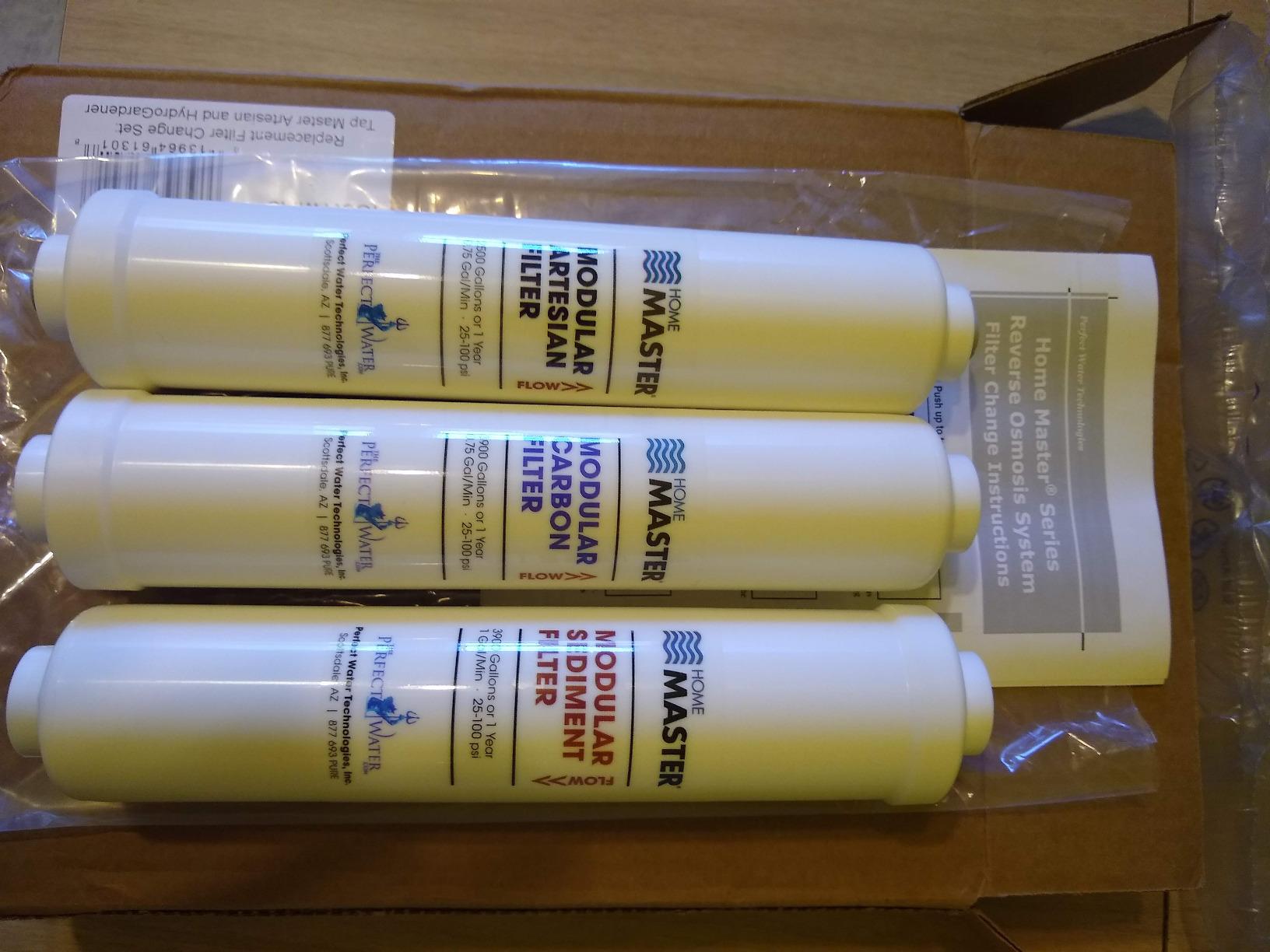 Home Master TMAFC Artesian Full Contact Reverse Osmosis System, 7-stages, Patented 2-Pass Alkaline Remineralization, Fast 4.5s Fill Rate, 8.5” catalytic carbon, 5-year limited parts customer photo 2