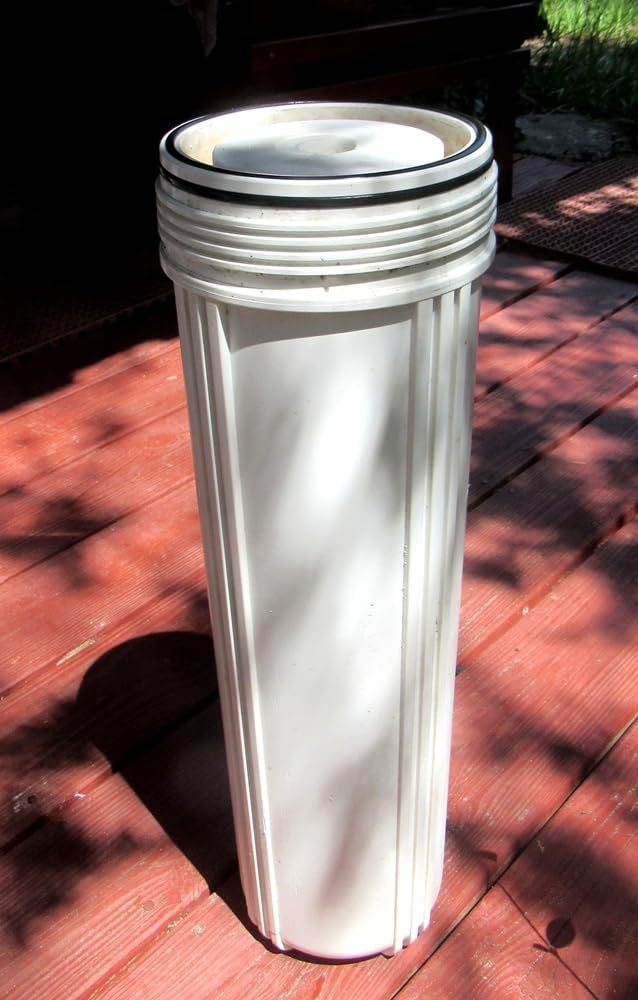 Home Master Whole House Three Stage Water Filtration System with Fine Sediment, Iron and Carbon, Blue customer photo 1