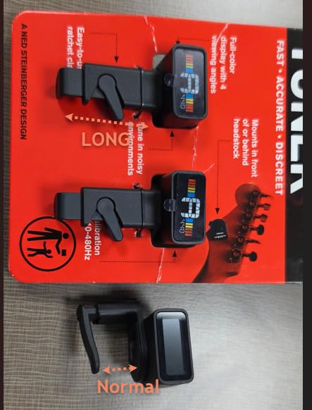 D'Addario Micro Headstock Tuner, 1 Pack customer photo 1