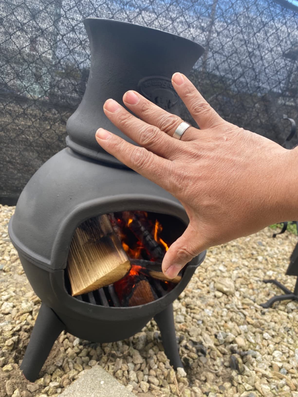 Esschert Design FF109 Small Terrace Heater customer photo 1