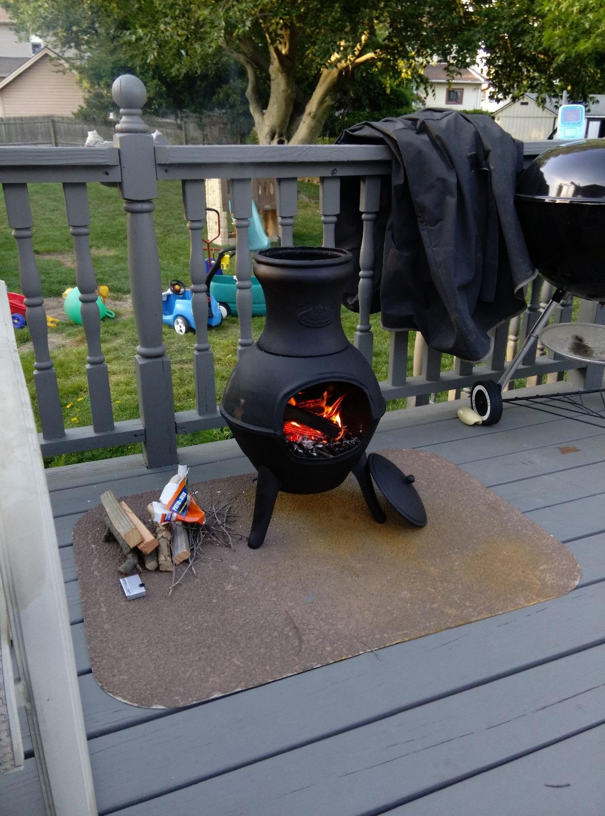 Esschert Design FF109 Small Terrace Heater customer photo 2