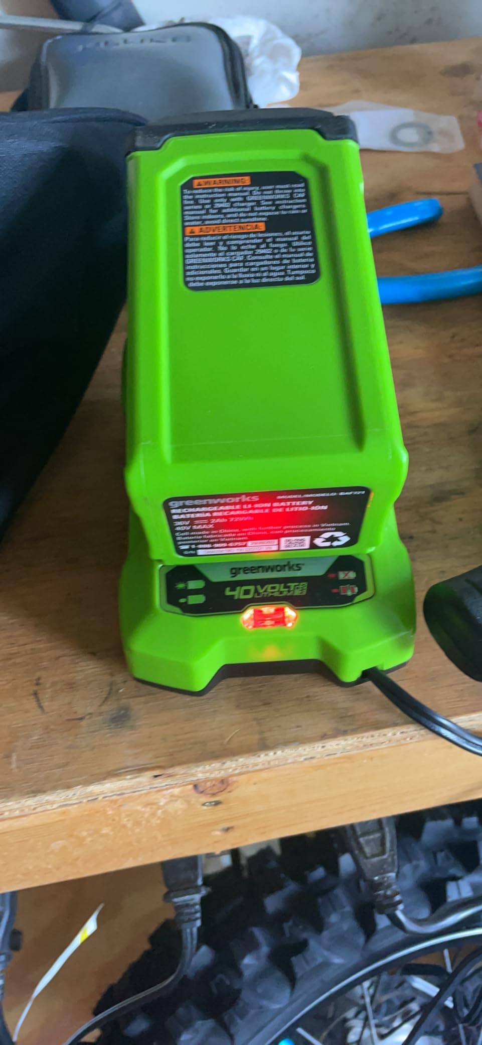 Greenworks 40V Cordless Leaf Blower, 135 CFM, 2.0 Ah Battery and Charger customer photo 2