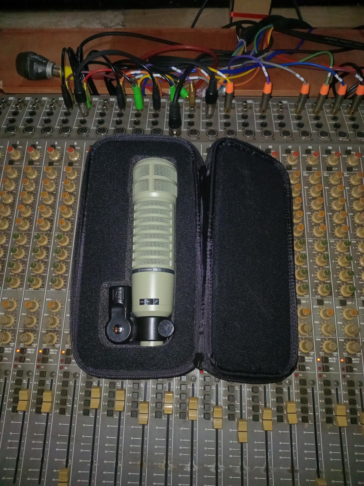Electro-Voice RE20 Broadcast Announcer Microphone with Variable-D customer photo 1