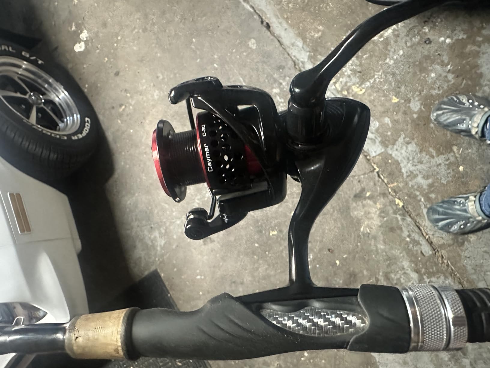 Okuma Ceymar Graphite Lightweight All Purpose 8BB Spinning Reel customer photo 2