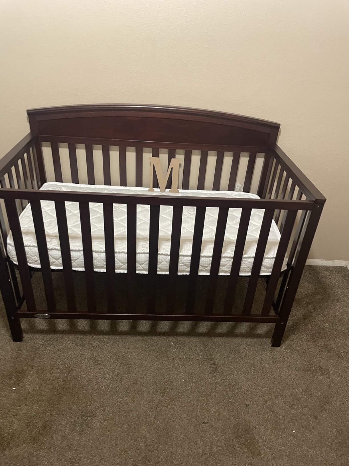 Graco Benton 5-in-1 Convertible Crib, White customer photo 1